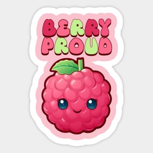 Berry Proud Sticker